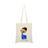 NYC Bear Tote Bag Canvas Cotton Tote Bag New York City Gift Bag