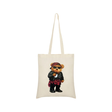 Hip Hop Teddy Bear Tote Bag Gift Tote Bag Party Tote Bag