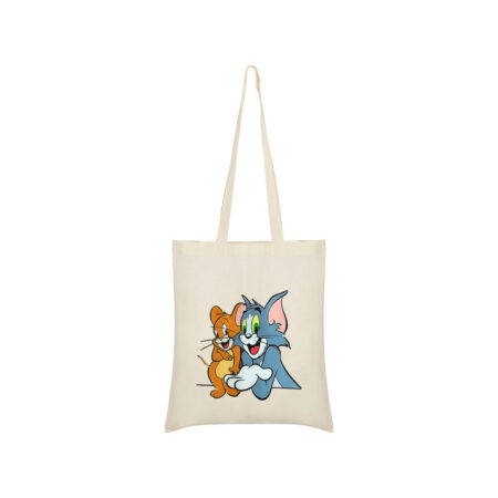 Tom and Jerry Tote Bag | Canvas Tote Bag Tom & Jerry | Tom And Jerry Bags