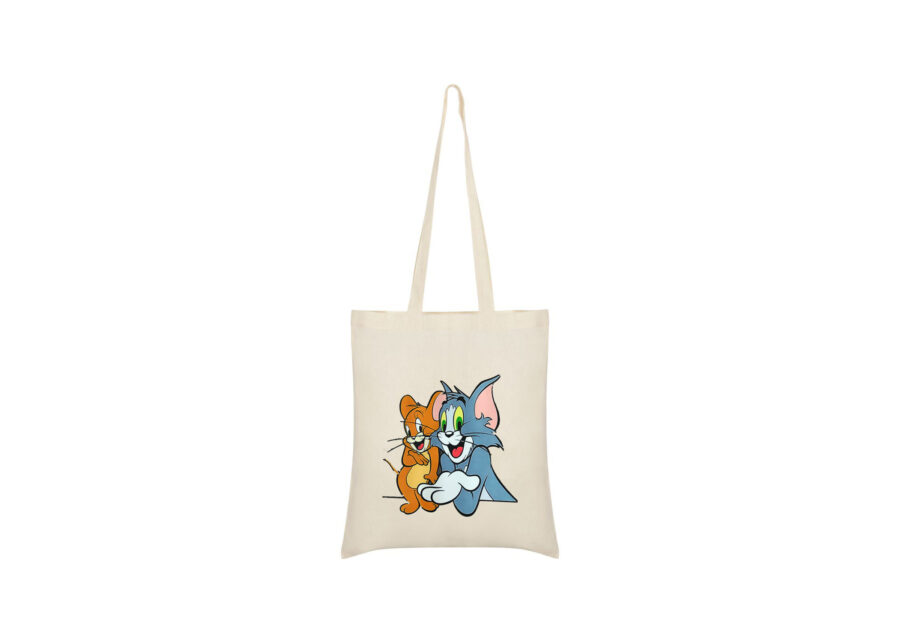 Tom and Jerry Tote Bag | Canvas Tote Bag Tom & Jerry | Tom And Jerry Bags