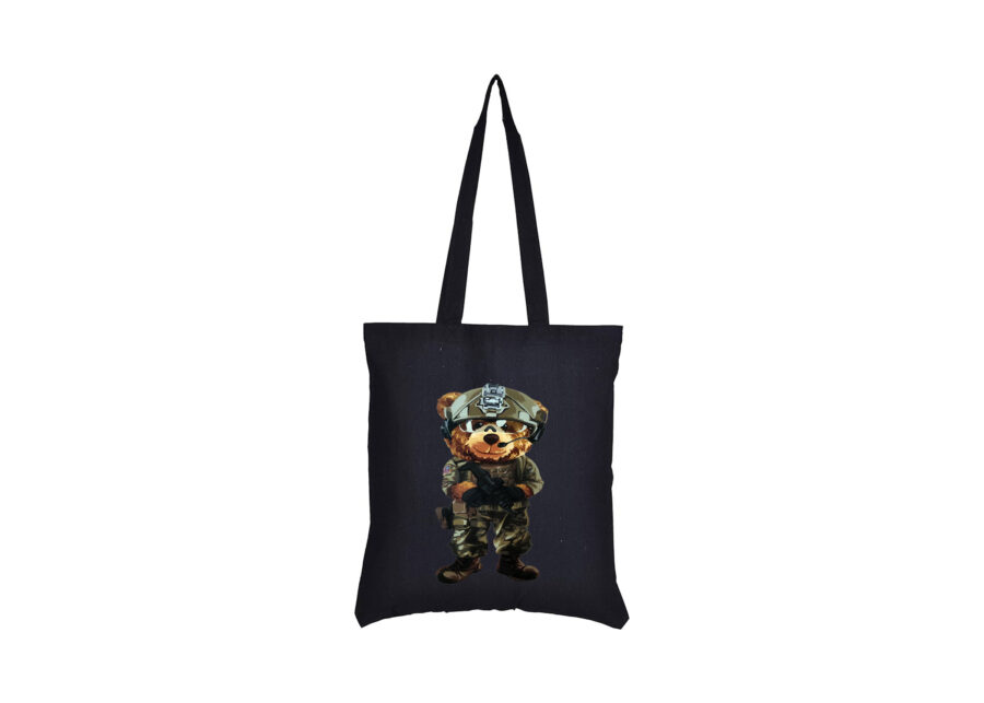 Teddy Bear Soldier Tote Bag Gift Tote Bag