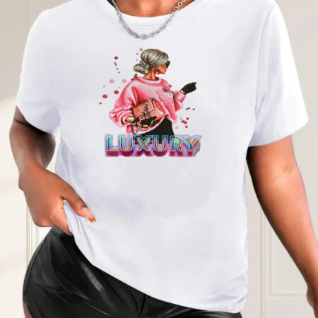 Luxury Cotton T-shirts, Women's Cotton T-shirts, Women's Tops