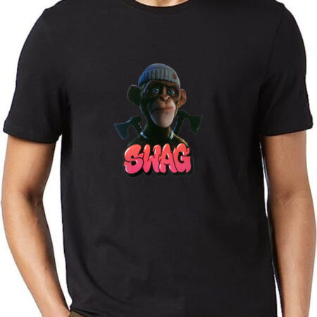 Swag Cotton T-shirts, Men's T-Shirts Round Neck Short Sleeve Cotton T-shirts for Women