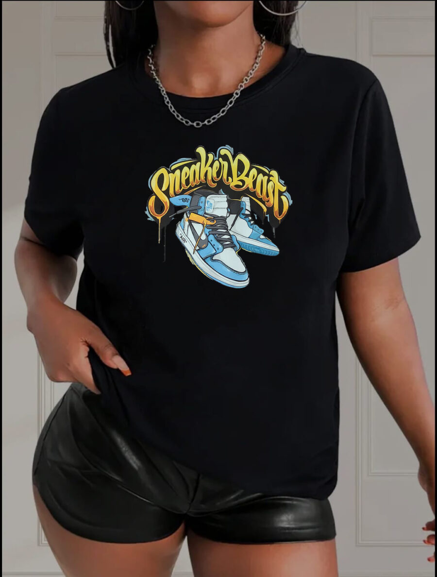 Sneaker Beast T-shirts, Unisex T-Shirt, Women's T-Shirt, Men's T-shirts Cotton T-shirts
