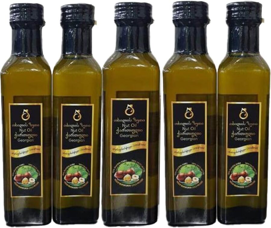 Virgin Hazelnut Oil 250ml, Cold Pressed Hazelnut, Organic Hazelnut Oil 250ml, Hazelnut Salad Oil