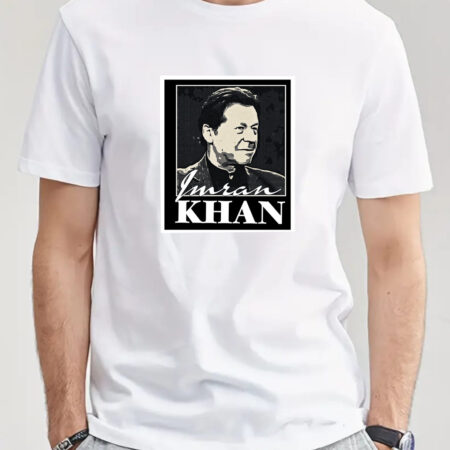 Imran Khan T-Shirt, Unisex Short Sleeve Crew Neck T-Shirt, 100% Cotton T-shirt