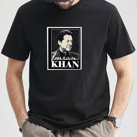 Imran Khan T-Shirt, Unisex Short Sleeve Crew Neck T-Shirt, 100% Cotton T-shirt