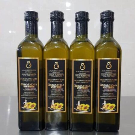 Sunflower Virgin Oil 250 ML, 500ML & 750ML Bottle Organic Cold Pressed Sunflower Oil