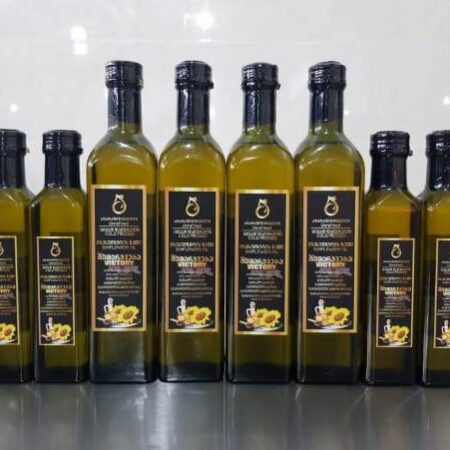 Sunflower Virgin Oil 250 ML, 500ML & 750ML Bottle Organic Cold Pressed Sunflower Oil.