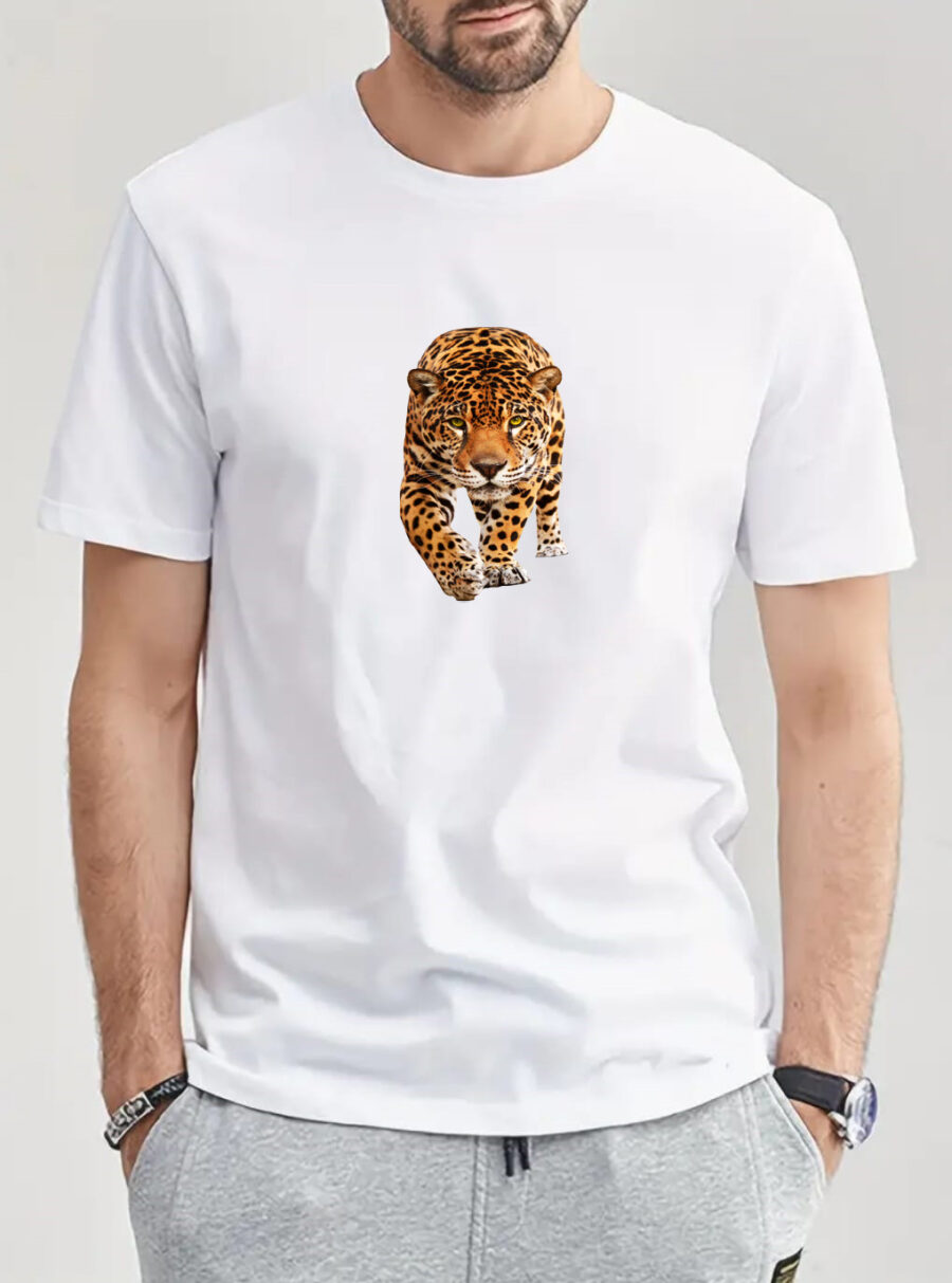 Versatile Cotton T-Shirt, Casual T-Shirt, Short Sleeves T-Shirt Stretch Round Neck Tee Shirt