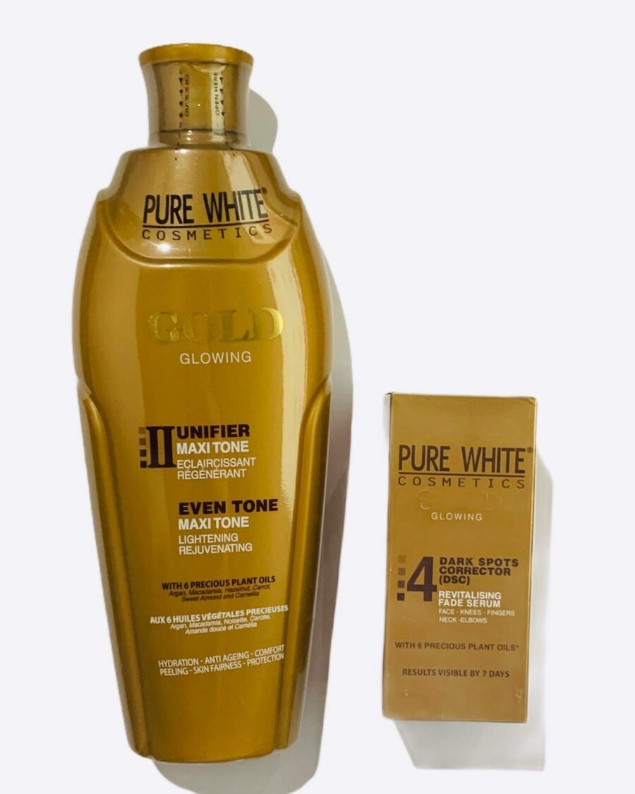 Pure White Gold Glowing Lotion 400ml (Pack of 1)