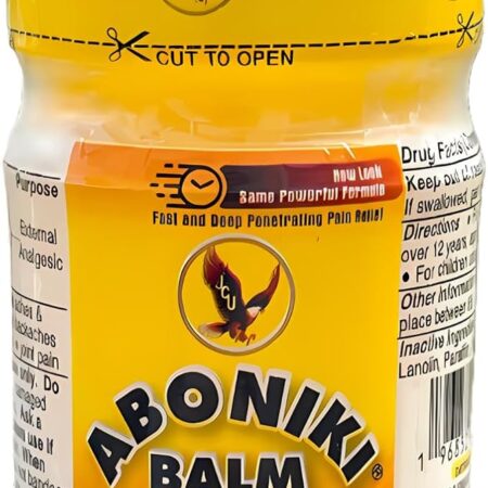 Aboniki Balm 25g for Muscle Relief & Pain, Aboniki Balm – Powerful Topical Analgesic for Sore Muscles and Joints.