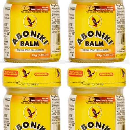 Aboniki Balm 25g for Muscle Relief & Pain, Aboniki Balm – Powerful Topical Analgesic for Sore Muscles and Joints.