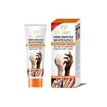 Dark Knuckle Whitening Cream, Dr. Davey Triple White Hand Cream 100ml