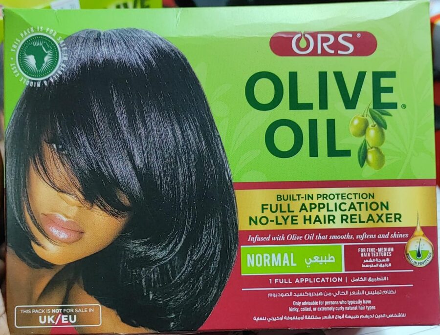 Ors Normal Hair Relaxer Olive Oil Built in Protection No-Lye, Olive Oil Ors Built in Protection No-Lye Hair Relaxer Normal