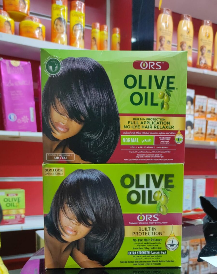 Ors Normal Hair Relaxer Olive Oil Built in Protection No-Lye, Olive Oil Ors Built in Protection No-Lye Hair Relaxer Normal