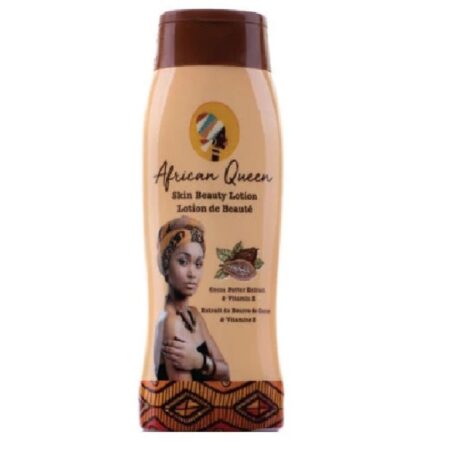 african queen skin beauty lotion with cocoa butter extract & Vitamin E Beauty Cream 375g