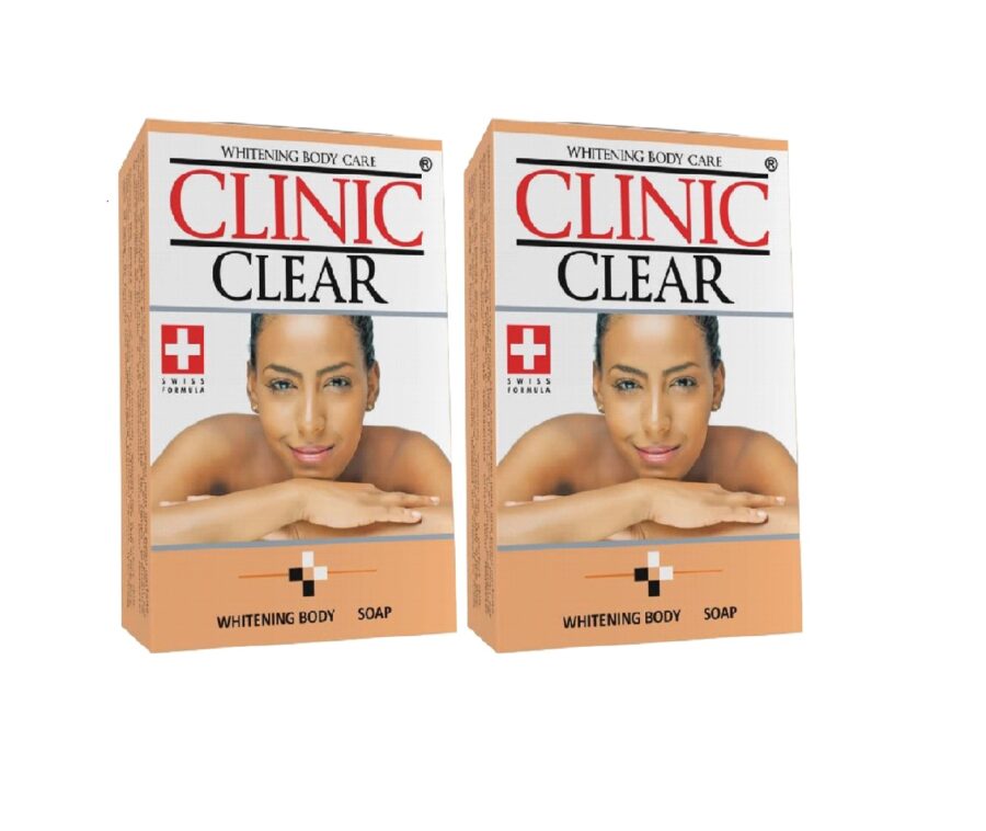 Clinic Clear Whitening Soap, Whitening Body CCare Soap Clinic Clear 225g