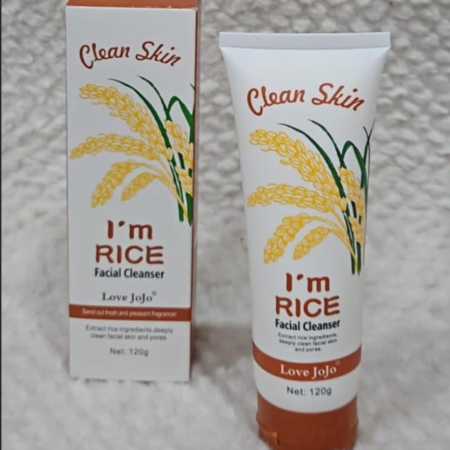 Clean Skin I'm Rice Facial Cleanser, Love Jojo I'm Rice Cream