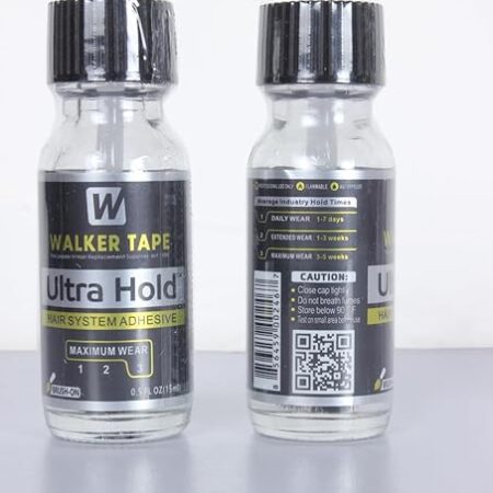 Walker Ultra Hold Adhesive Glue with 1 Bottle 4oz C-22 Solvent