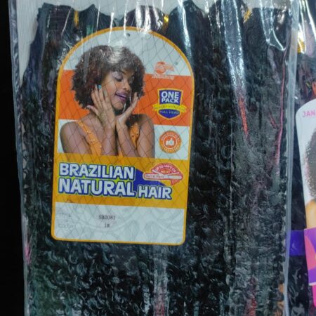 Brazilian Natural Hair Extension One Pack, Brazilian Human Hair Bundles Curly Hair