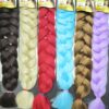 Heat Resistant Hair Braid Extension, Braids Hair Extension, Hair Extension Synthetic Crochet Hair Braid Extension