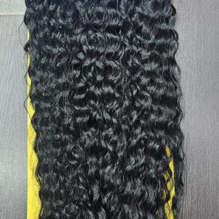 Kinky Curly Hair Bundle 100% Human Hair with Closure Brazilian Curly Hair