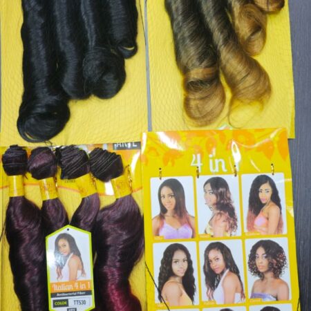 Ponytail Hair Extensions Heat Resistant, Remy Human Hair Weave Wet & wavy Hair Extensions