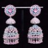 Micro Inlaid Zircon Wind Chime Earrings for Women