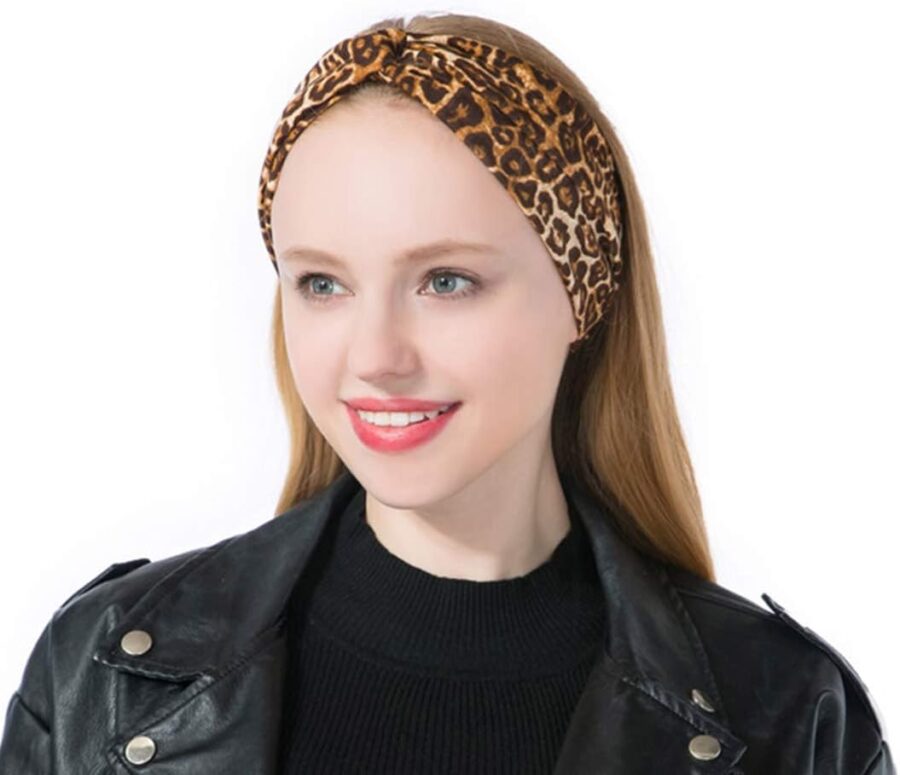 Wide Cotton Stretch Headband, Cotton headbands, Headband for Women Turban Headwrap Cross Hair Bands