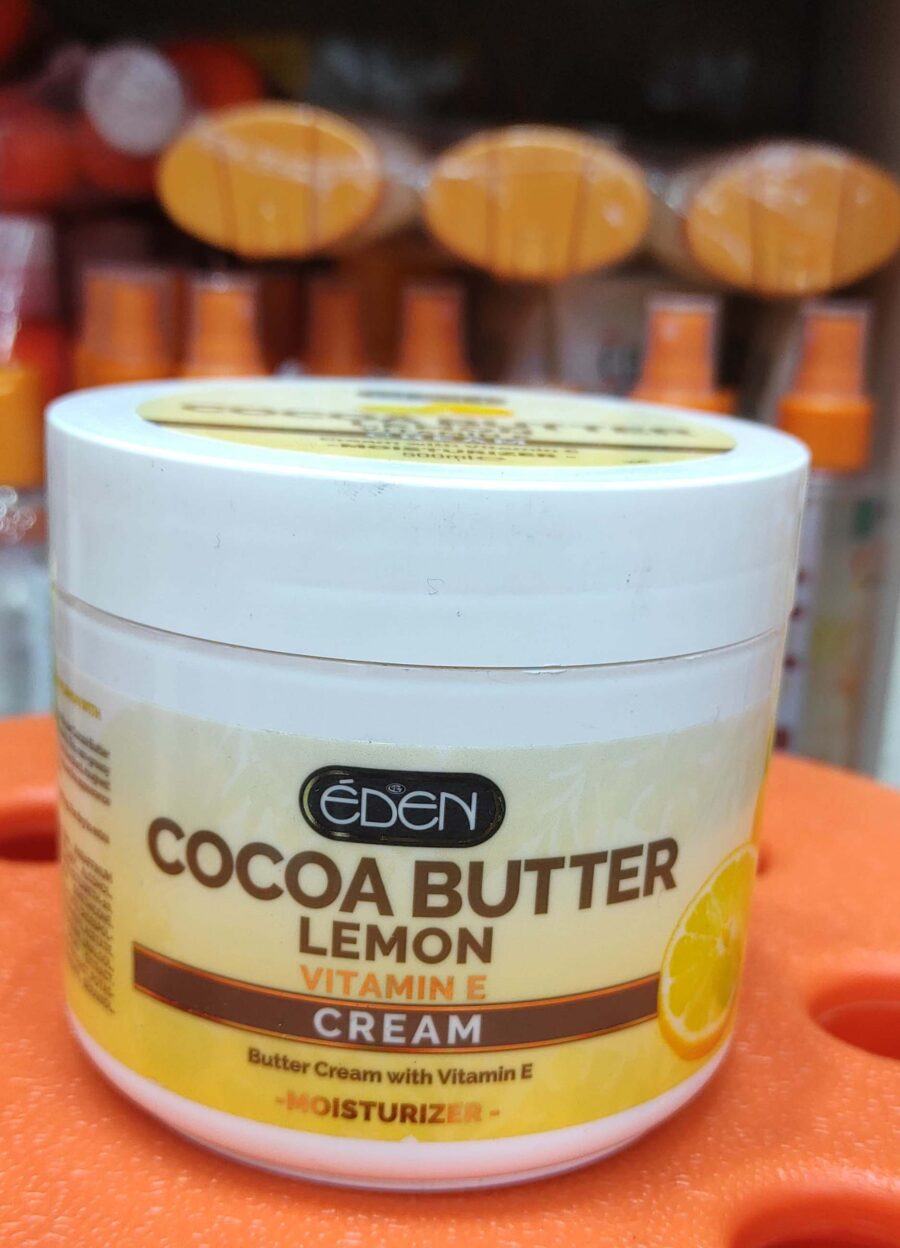 Cocoa Butter Lemon 500ml, Eden Cocoa Butter Vitamin E Cream